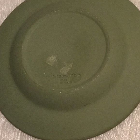 Wedgwood Accents Set Of 3 Green Vintage Wedgewood England Ashtrays